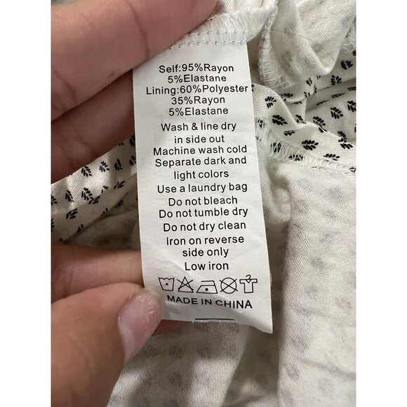 Mia Joy Dress Size10 Vella Dress/Skort Style Boho Tiered Layered Peasant Cottage - Picture 8 of 8